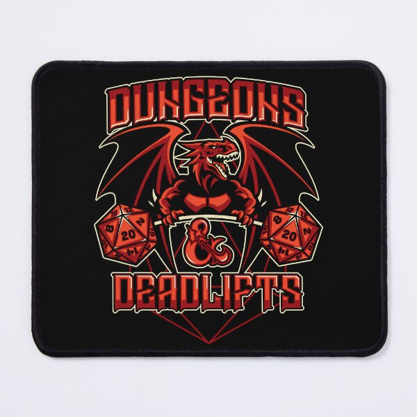 Item preview, Fantasy Roleplaying On The Table Dungeons And Deadlifts Vintage designed and sold by AllineWiseman.