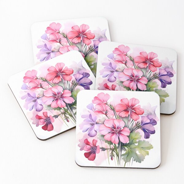 Item preview, geraniums designed and sold by Banna Baber.