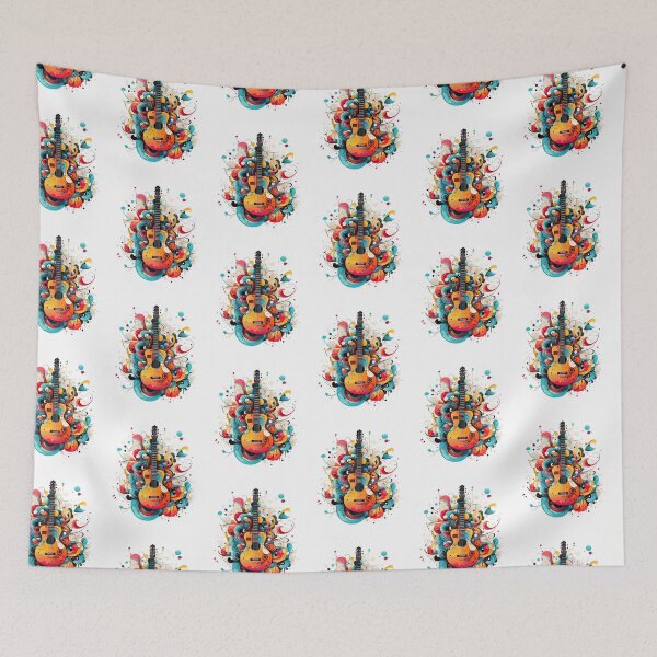 Item preview, Classic Acoustic Guitar Abstract  designed and sold by ArtFromBeyond.