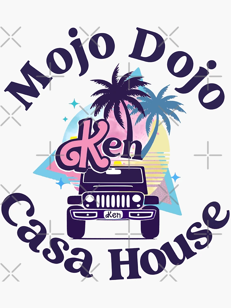 Ken's Mojo Dojo Casa House Sticker - Inspired by the Barbie Movie -  NatterDoodle