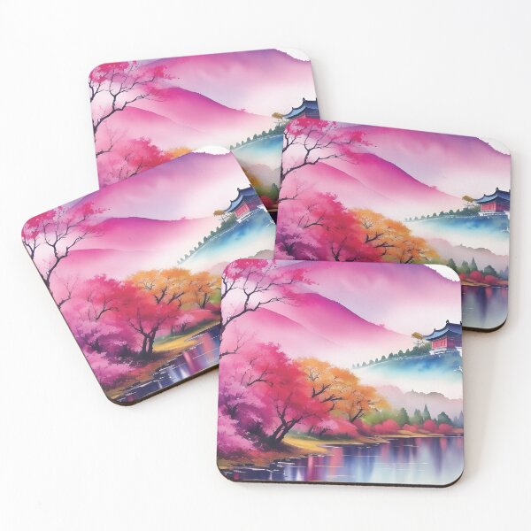 Item preview, East Meets West: Chromatic China Colorful Chinese Landscape designed and sold by Sandydesign.