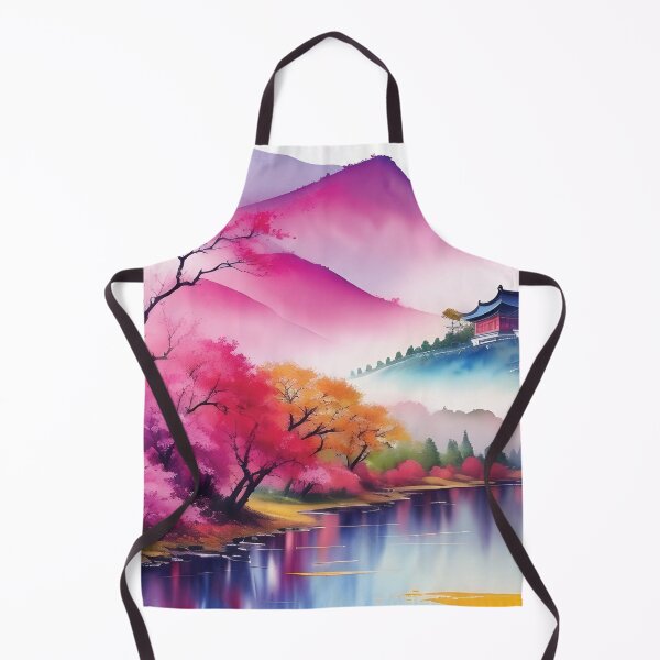 Item preview, East Meets West: Chromatic China Colorful Chinese Landscape designed and sold by Sandydesign.