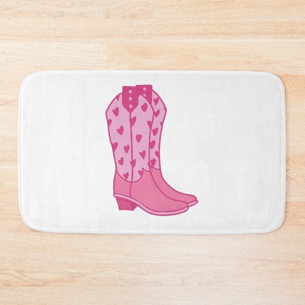 Item preview, Pink Heart Cowgirl Boots designed and sold by retrorangerr.