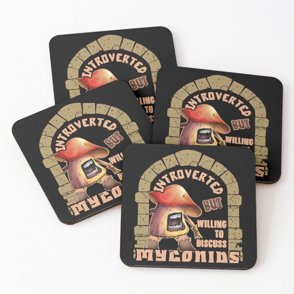 Item preview, Introverted but Myconids designed and sold by AllineWiseman.