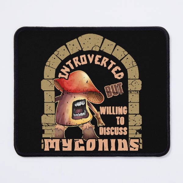 Item preview, Introverted but Myconids designed and sold by AllineWiseman.