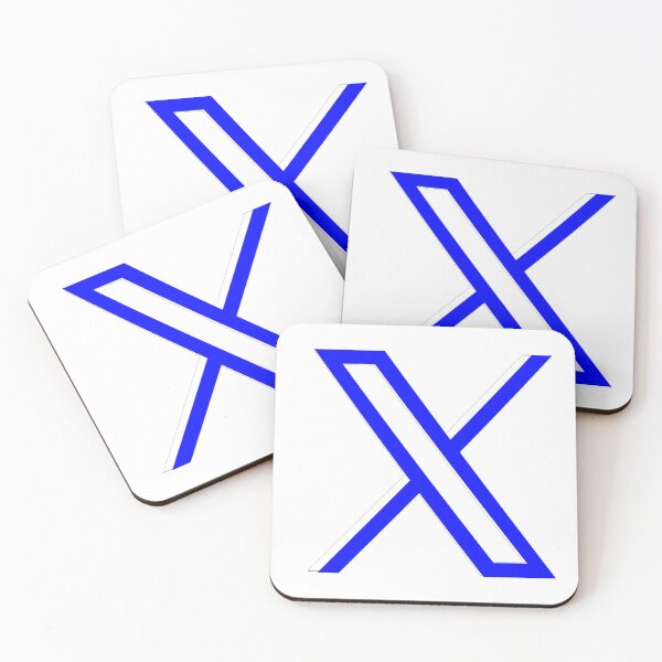 Item preview, x.com navy blue new logo, (old twitter) designed and sold by LEOEXPRESS.