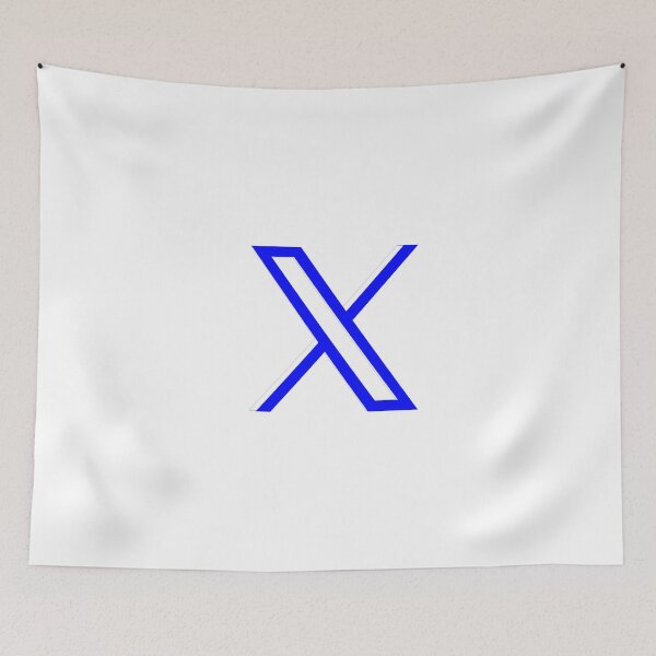 Item preview, x.com navy blue new logo, (old twitter) designed and sold by LEOEXPRESS.