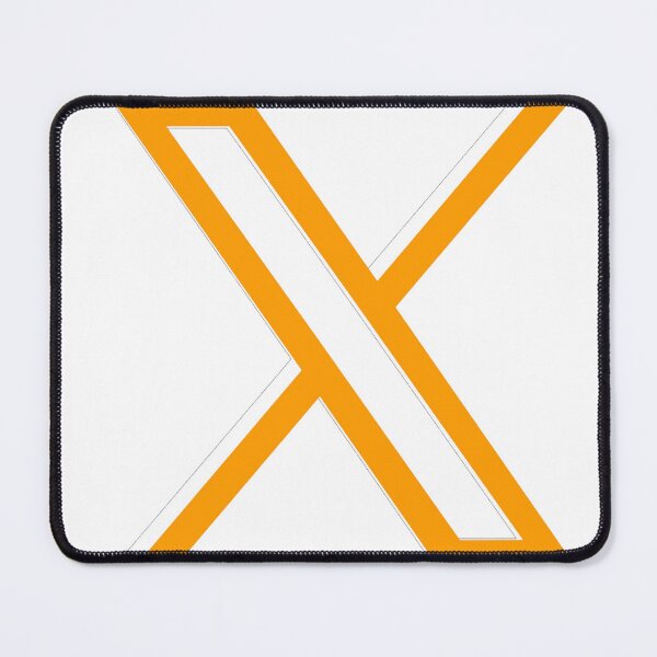 Item preview, x.com orange new logo, (old twitter) designed and sold by LEOEXPRESS.