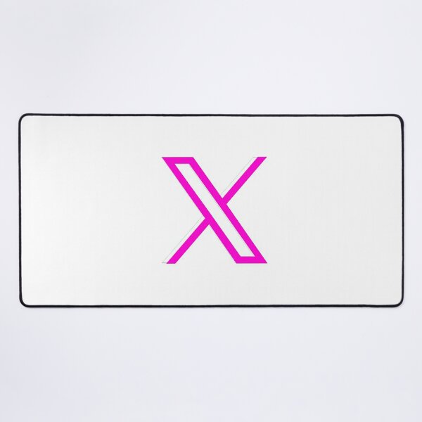 x.com pink new logo, (old twitter) Sticker for Sale by LEOEXPRESS