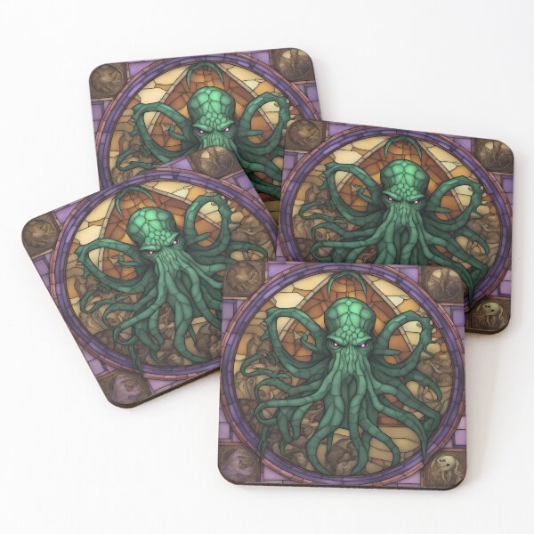 Item preview, Church of Cthulhu Stained Glass designed and sold by jrk123.