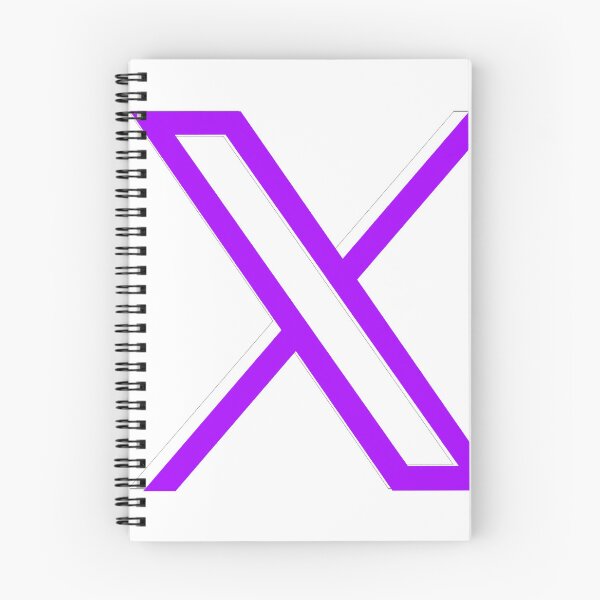 Item preview, x.com purple new logo, (old twitter) designed and sold by LEOEXPRESS.