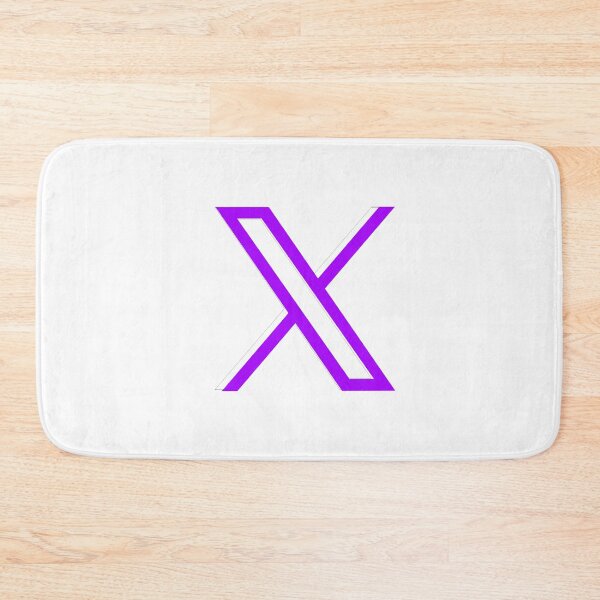 Item preview, x.com purple new logo, (old twitter) designed and sold by LEOEXPRESS.