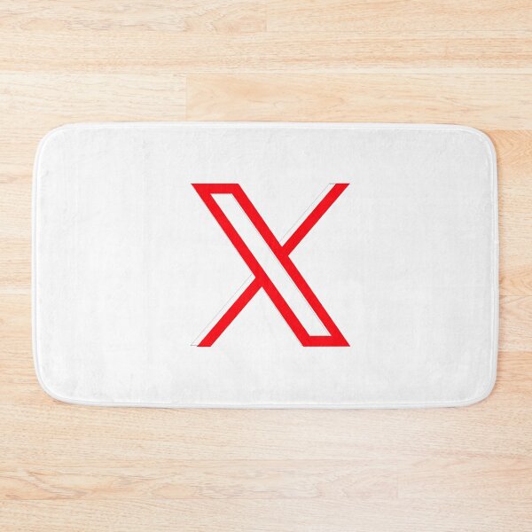 Item preview, x.com red new logo, (old twitter) designed and sold by LEOEXPRESS.