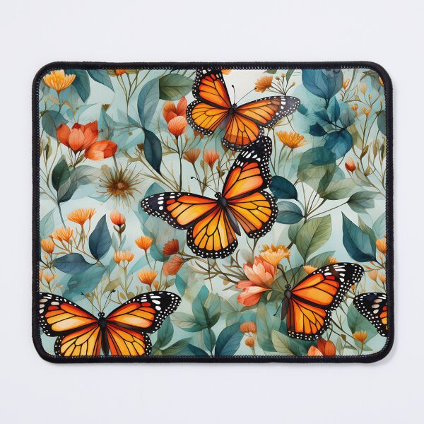 Item preview, Monarch Butterflies Watercolor 22 designed and sold by DigitalPatternx.