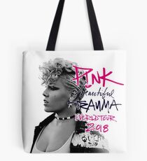 Pink - beautiful trauma worldtour 2018 Tote Bag