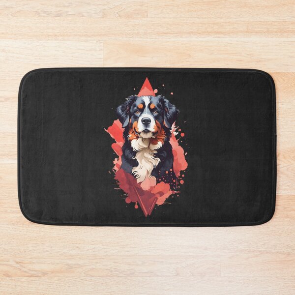 Item preview, Cosmic Canine Adventure, space age Bernese mountaindog designed and sold by DBPauwels.