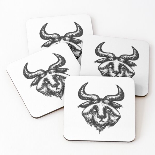 Item preview, Three-Headed Goat Icon Pet Bandana 	 designed and sold by fyazhqyyygi4.