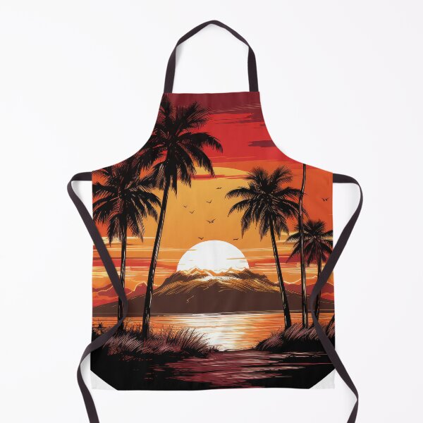 Item preview, California Sunset T-Shirt Print | Vintage Minimalist Landscape designed and sold by CoputerEasel.