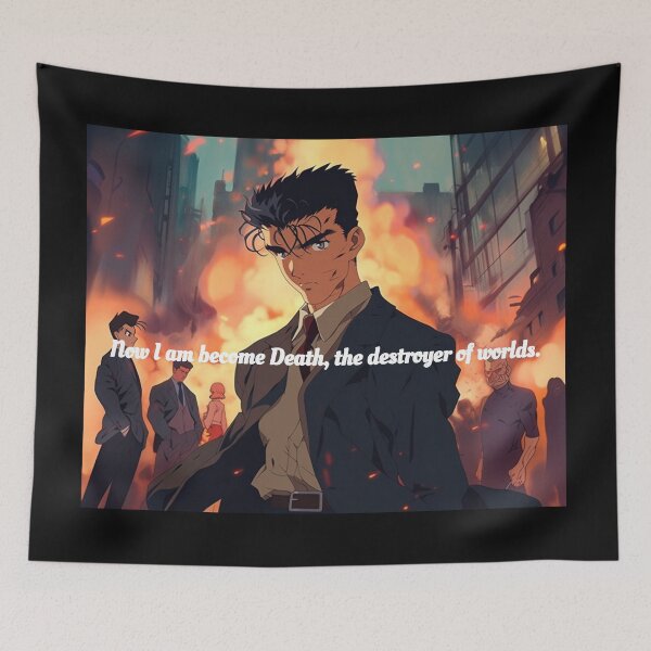 Item preview, 90s Anime Dr. Oppenheimer: Unravel the Mysteries with a Timeless Scientist! designed and sold by RIAiCreations.