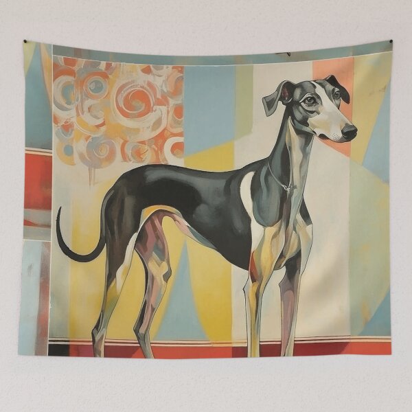 Item preview, Greyhounds Wall Art, Greyhounds T-Shirt, Home Office Decoration designed and sold by ShaneUFO.