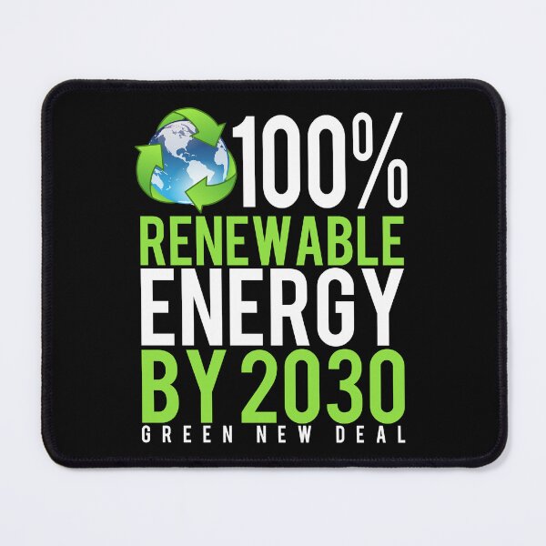 Item preview, Green New Deal 100% Renewable Energy By 2030 designed and sold by flippinsg.