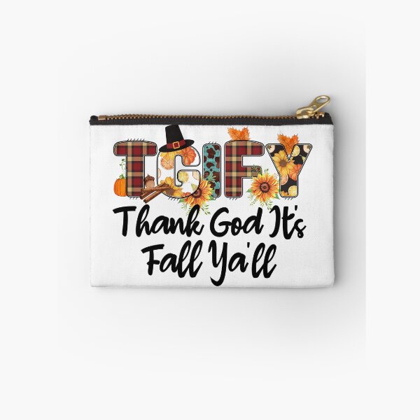 Item preview, TGIFY Thank God It's Fall Y'all Pumpkin Season -  Fall Vibes - Seasonal Art  - Fall Leaves - Fall Fashion - Hello Autumn designed and sold by Luvjesus2.
