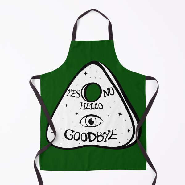 Item preview, White and Forest Green Ouija Planchette designed and sold by Charlottieloux.