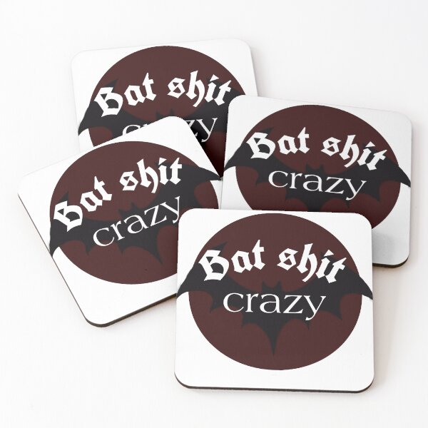 Item preview, Bat shit crazy designed and sold by Yemmadirt.