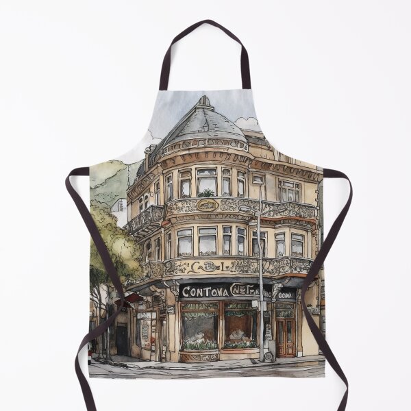 Item preview, Cape Town city drawing designed and sold by ComicsFactory.