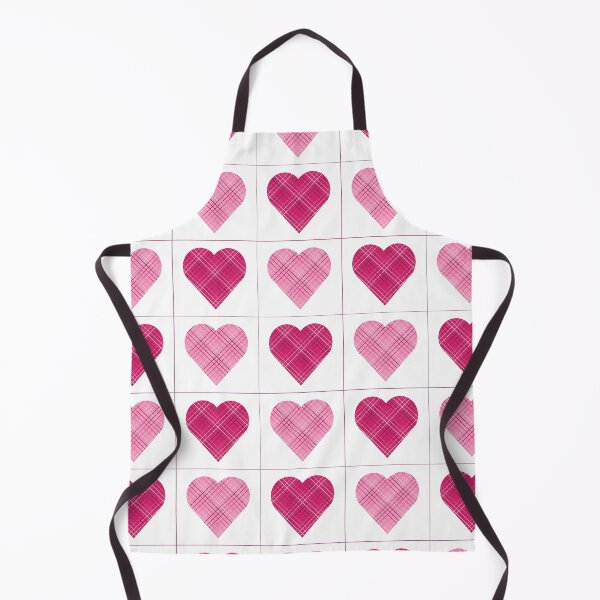 Item preview, Red and Pink Checkered Hearts, Cubed Together designed and sold by AASparksDesigns.
