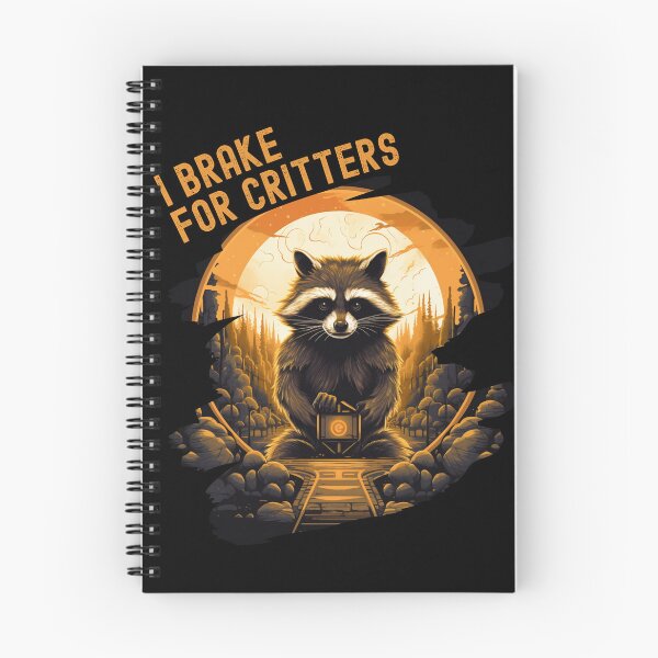 Item preview, I Brake For Critters Cute Gifts For Drivers designed and sold by Chmielayka.
