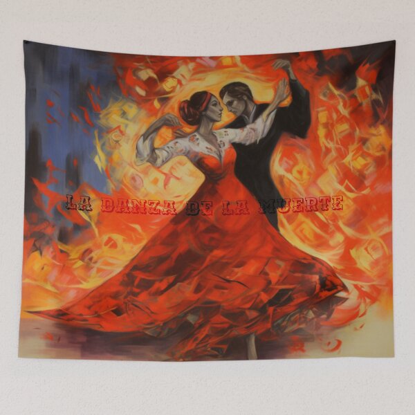 Item preview, La Danza de la Muerte designed and sold by Bring Back Culture.