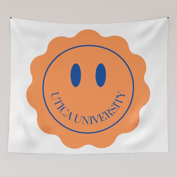 Item preview, Utica University Smiley Face designed and sold by Allie Rockhill.