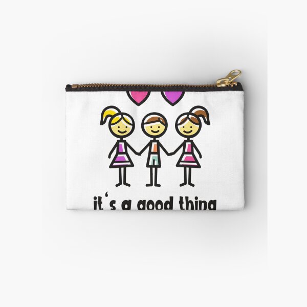 Item preview, Throuple - Threesome - Non-Monogamy - ITS A GOOD THING - Polyfidelity Greeting Card 	 designed and sold by fyazhqyyygi4.