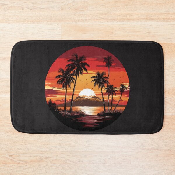 Item preview, California Sunset T-Shirt Print | Vintage Minimalist Landscape designed and sold by CoputerEasel.