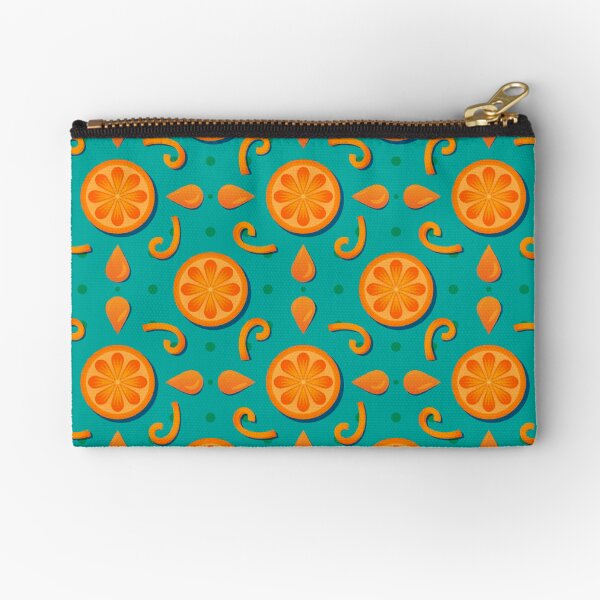 Tangerine Dreams Zipper Pouch