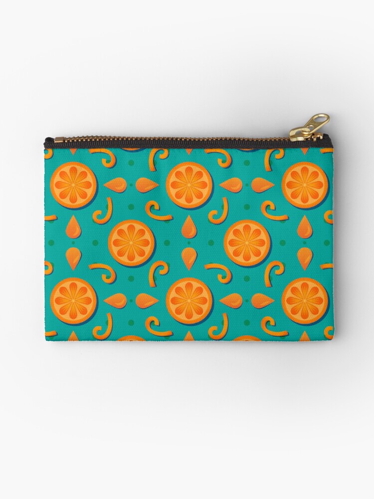 Thumbnail 1 of 4, Zipper Pouch, Tangerine Dreams designed and sold by oneilldesign.