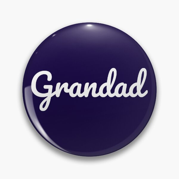Item preview, 'Grandad' in white script font designed and sold by All-Names.
