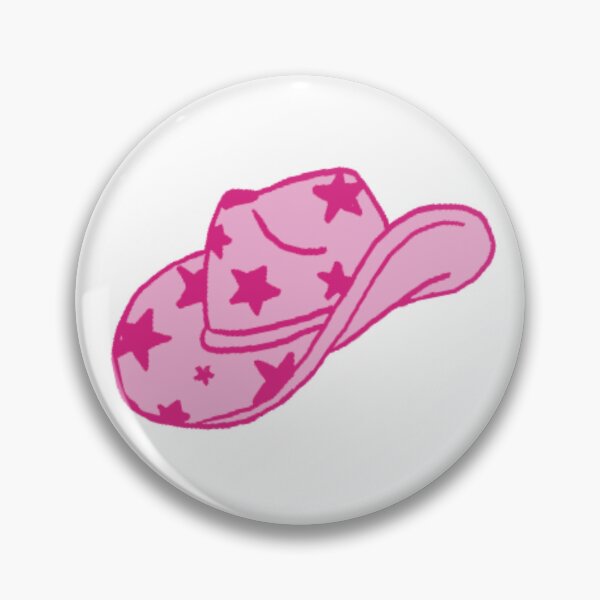 Item preview, Pink Star Cowgirl Hat designed and sold by retrorangerr.