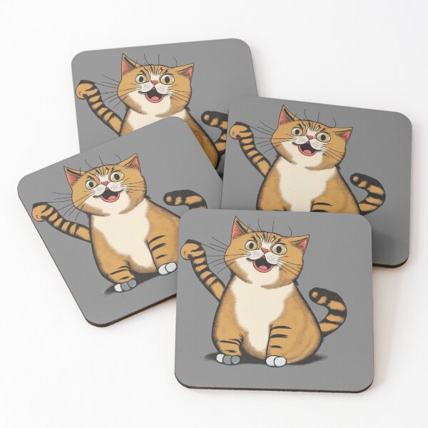 Item preview, Cute Cat with 2 Tails | Funny Kawaii Kitty  designed and sold by lildoodleshirts.