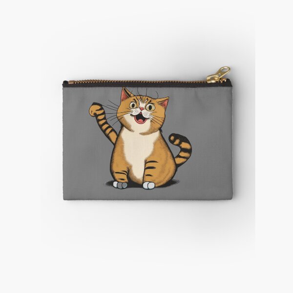 Item preview, Cute Cat with 2 Tails | Funny Kawaii Kitty  designed and sold by lildoodleshirts.