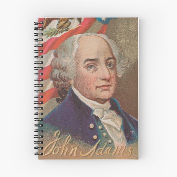 Item preview, Vintage John Adams Illustrative Portrait (1888) designed and sold by BravuraMedia.