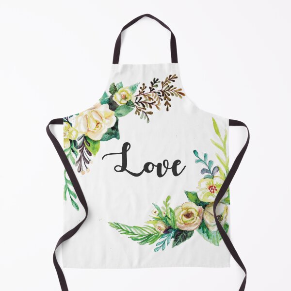 Item preview, Watercolor Wreath Love Bright Flowers with Leaves designed and sold by colorfulglee.