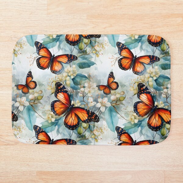 Item preview, Monarch Butterflies Watercolor 24 designed and sold by DigitalPatternx.