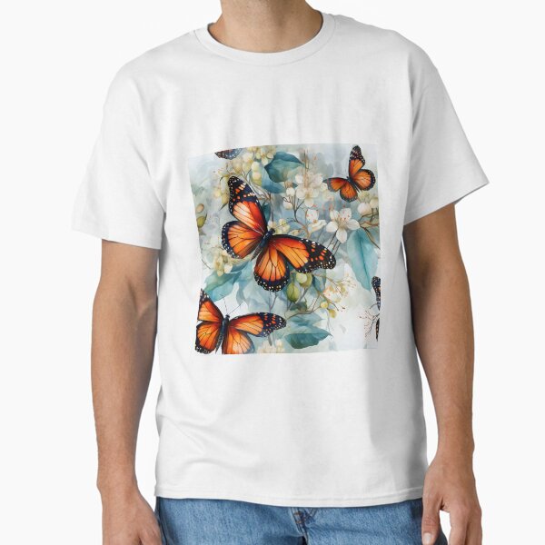 Item preview, Monarch Butterflies Watercolor 24 designed and sold by DigitalPatternx.