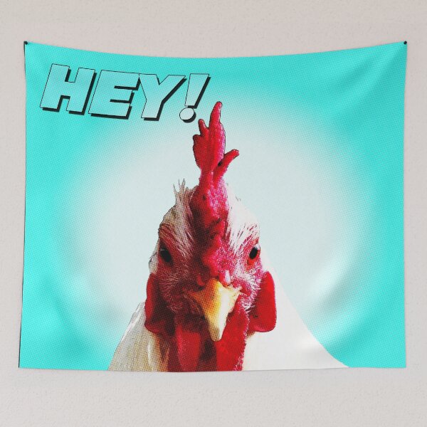 Item preview, Rooster Pop Art - HEY?! designed and sold by Milan Lazic.