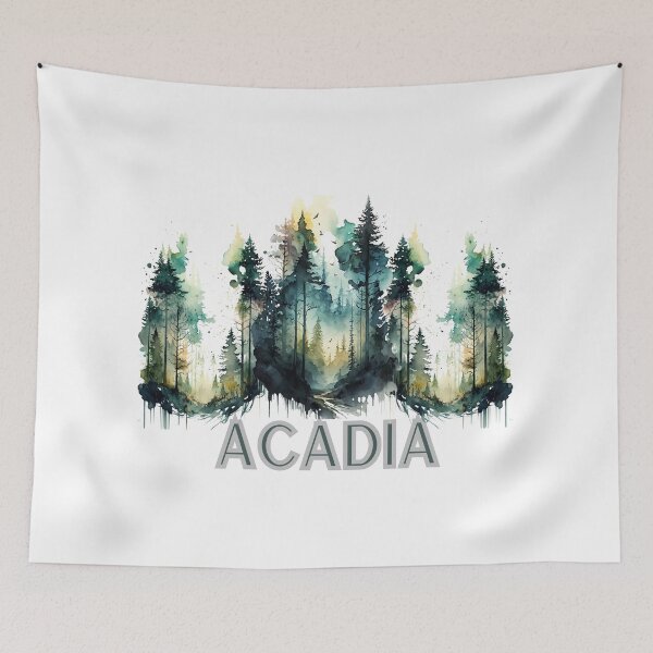 Item preview, Acadia Evergreen Woods designed and sold by arteesly.
