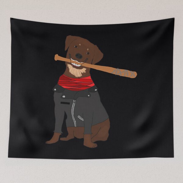 Item preview, Negan as a Rottweiler 	 designed and sold by dynoxyosf96.
