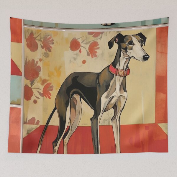 Item preview, Greyhounds Wall Art, Greyhound Dog Prints, Home Office Art designed and sold by ShaneUFO.