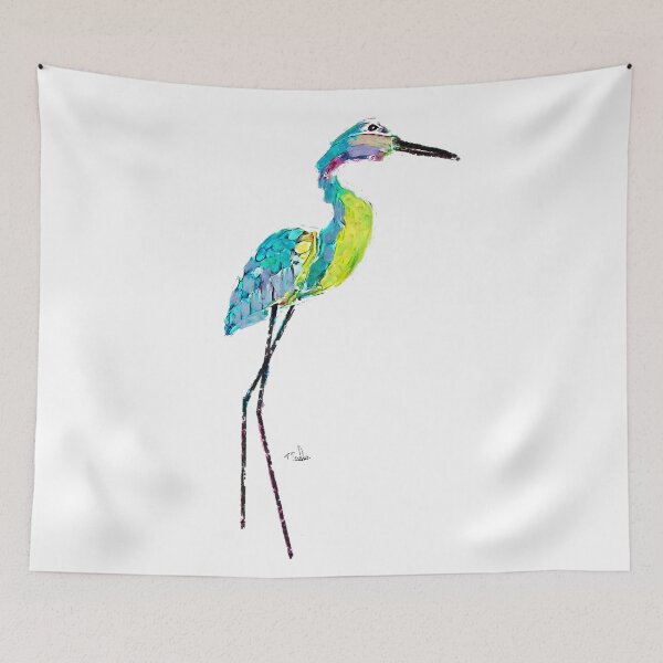 Item preview, heron Hand Painted  designed and sold by Tom Sachse.